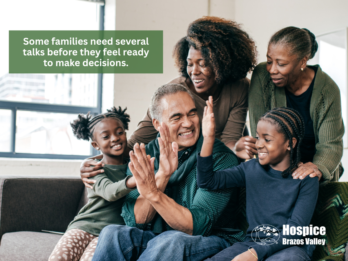 Hospice Brazos Valley - How to Talk With a Loved One About Hospice Care Hospice Brazos Valley - How to Talk With a Loved One About Hospice Care