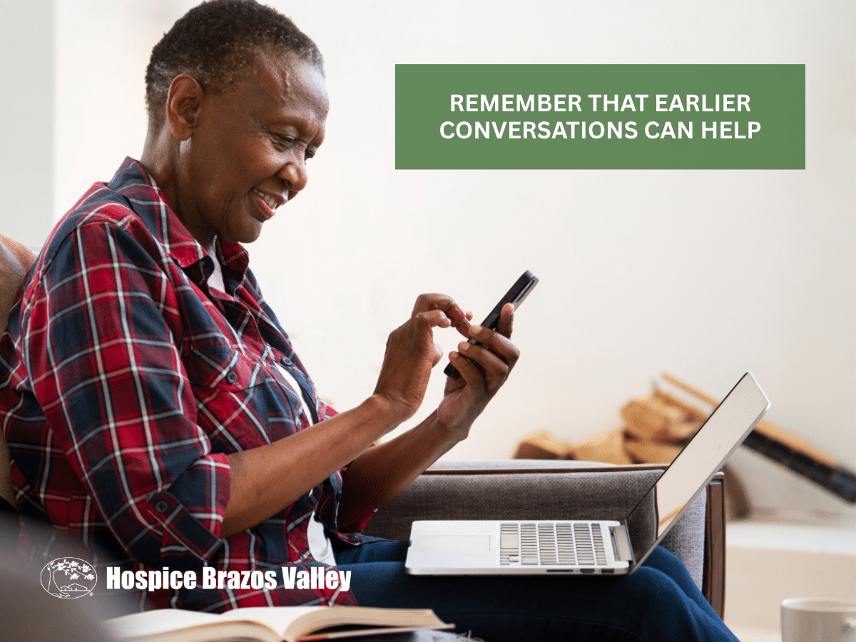 Hospice Brazos Valley - How to Talk With a Loved One About Hospice Care Hospice Brazos Valley - How to Talk With a Loved One About Hospice Care